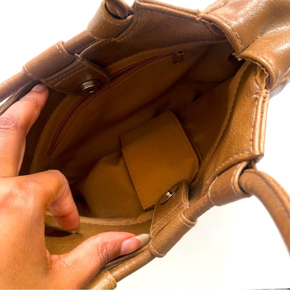 Minicci tanned color shoulder bag. - Picture 4 of 8